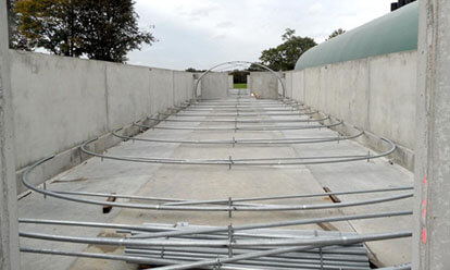 Construction de bâtiments d’élevage pour les veaux