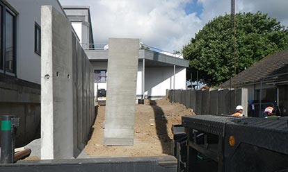 éléments préfabriqués en béton