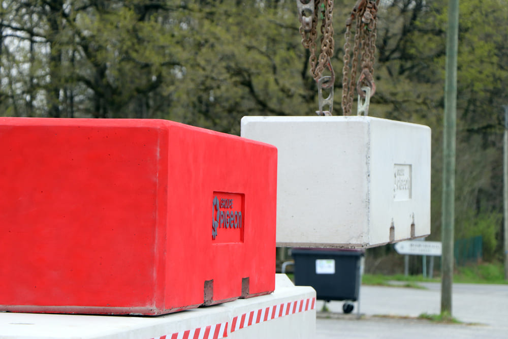 PlugNBloc rouge et gris